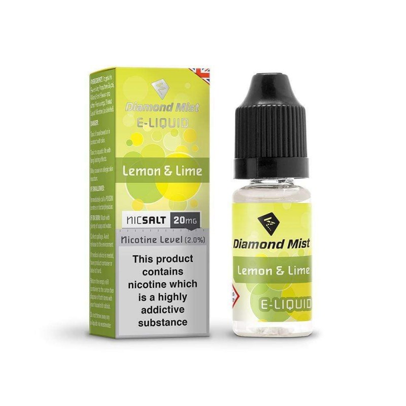 Diamond Mist Lemon & Lime Nic Salt UK