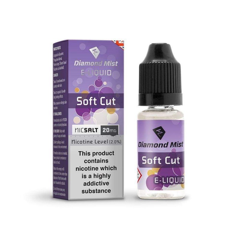 Diamond Mist Soft Cut Tobacco Nic Salt UK