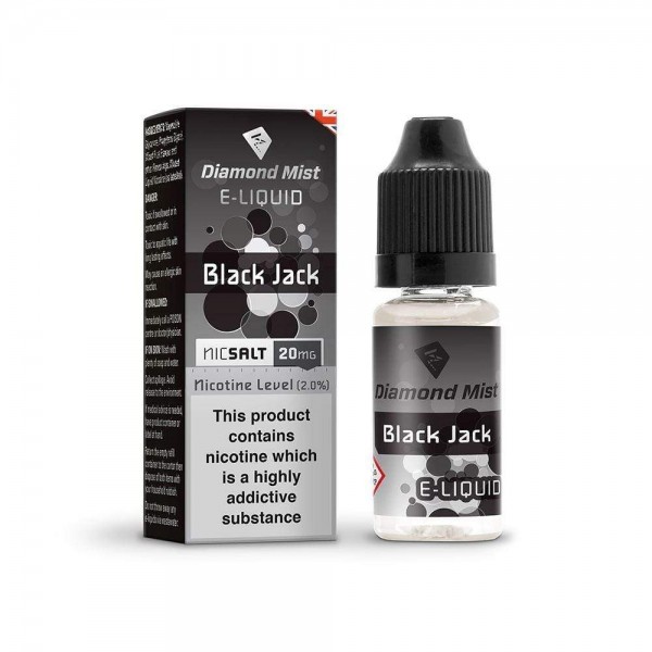 Diamond Mist Black Jack Nic Salt UK