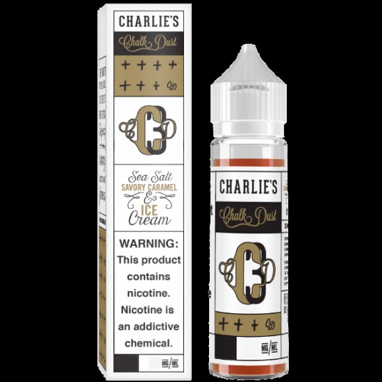 Charlies Chalk Dust Sea Salt Caramel Ice Cream UK