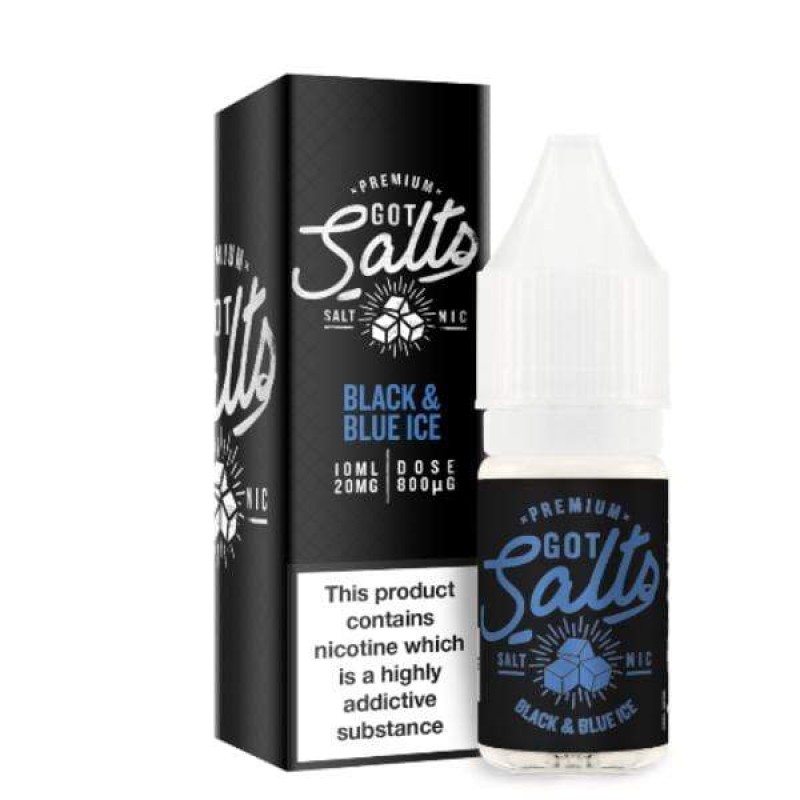 Got Salts Black & Blue Ice Nic Salt UK