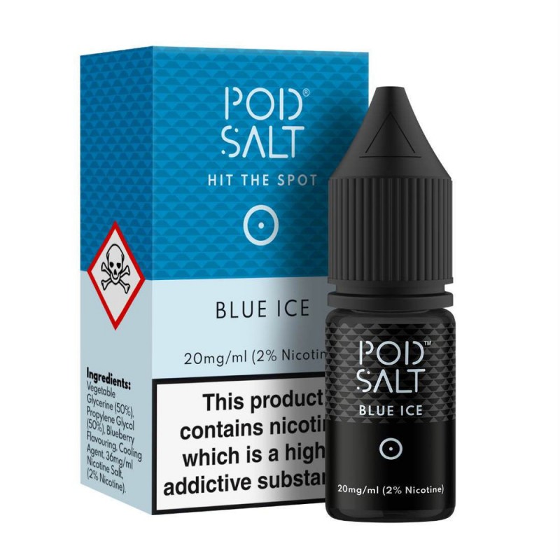 Pod Salt Blue Ice Nic Salt UK