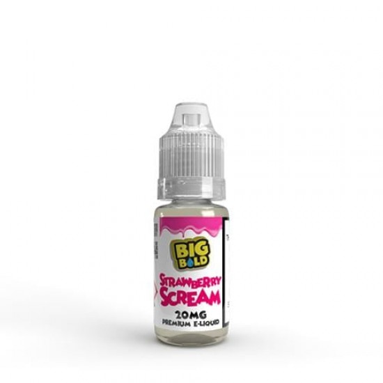 Big Bold Strawberry Scream Nic Salt UK