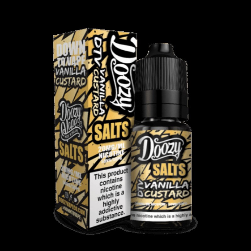 Doozy Salts Vanilla Custard Nic Salt UK