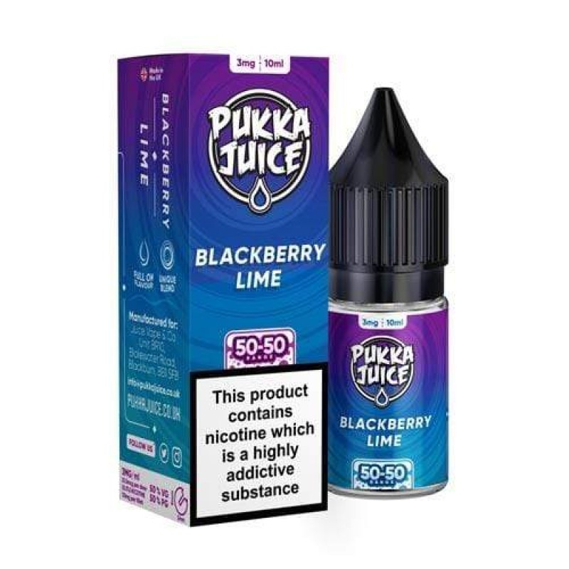Pukka Juice 50/50 Blackberry Lime UK