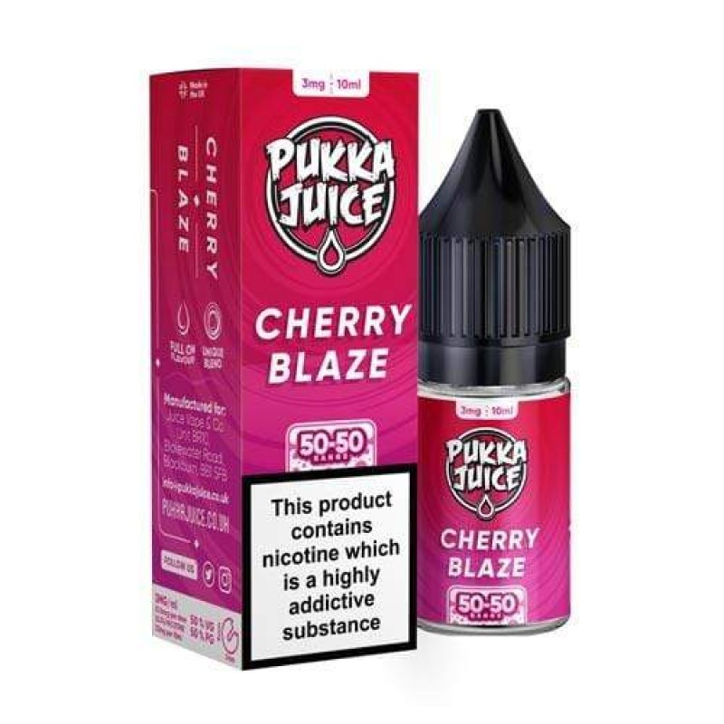 Pukka Juice 50/50 Cherry Blaze UK