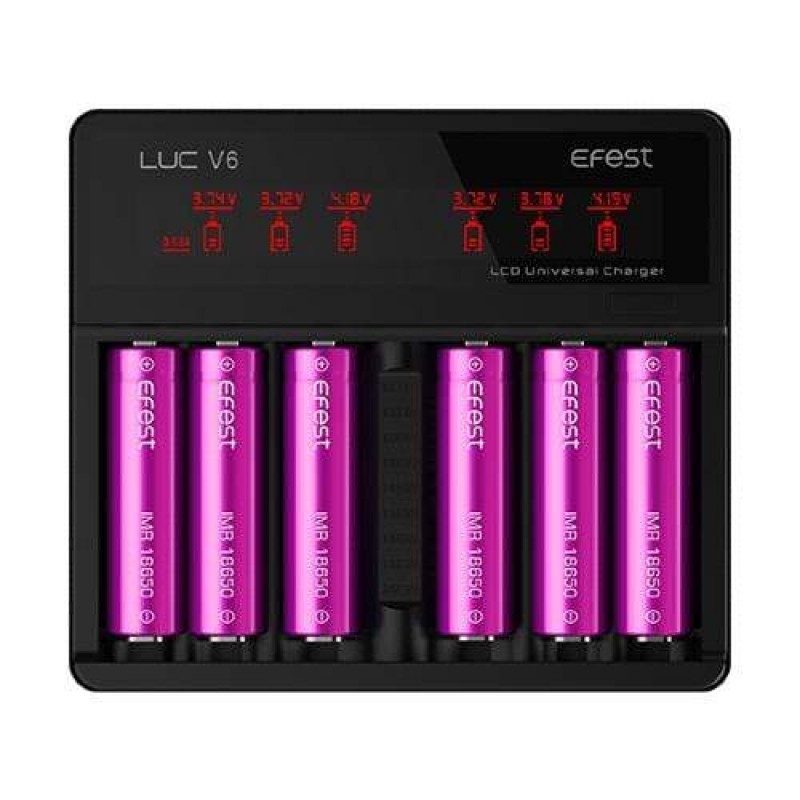 Efest LUC V6 Wall Battery Charger UK