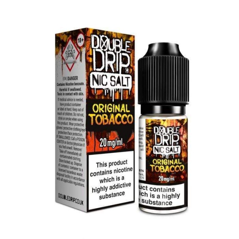 Double Drip Original Tobacco Nic Salt UK