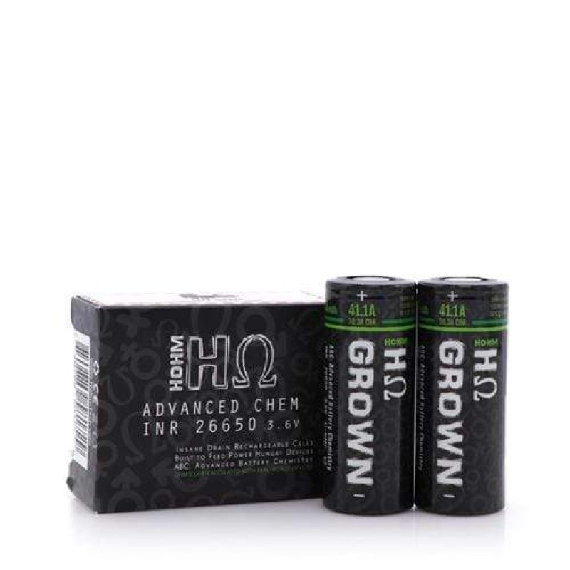 Hohm Tech Grown v2 26650 Battery Dual Pack UK