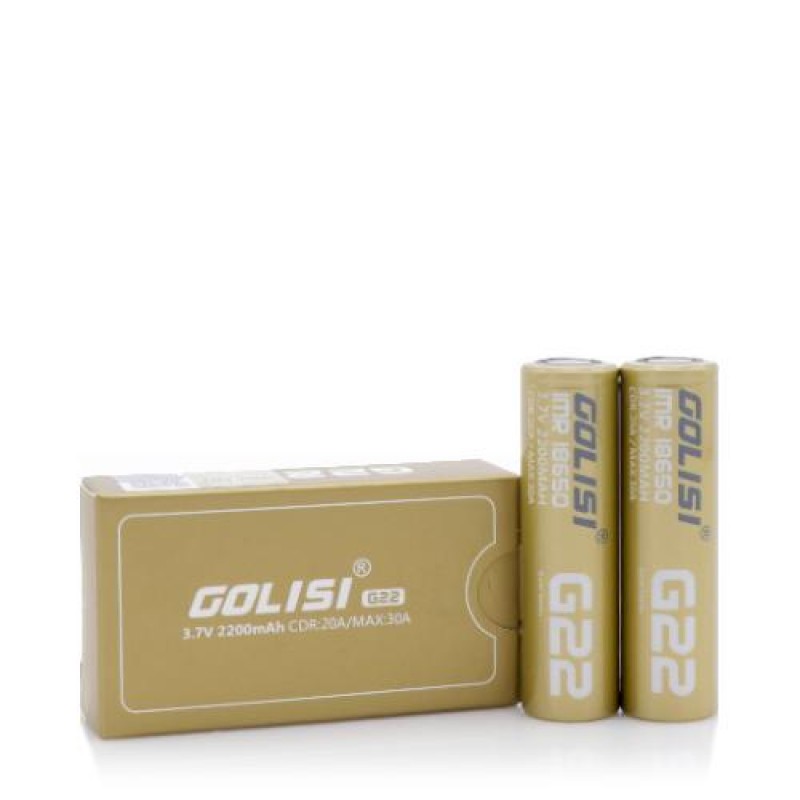 Golisi G22 18650 Battery Dual Pack UK