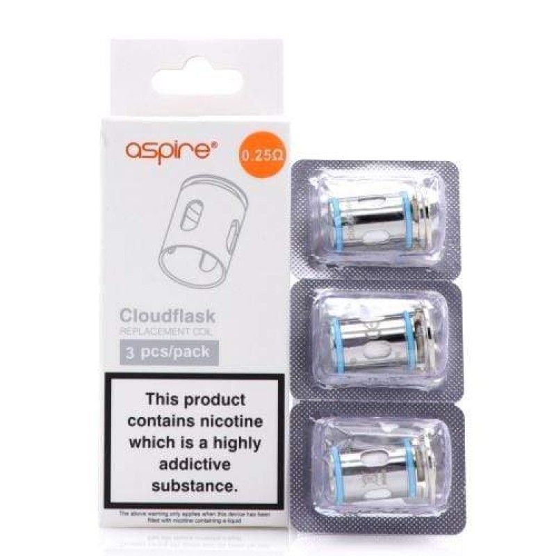 Aspire Cloudflask Mesh Replacement Coils UK
