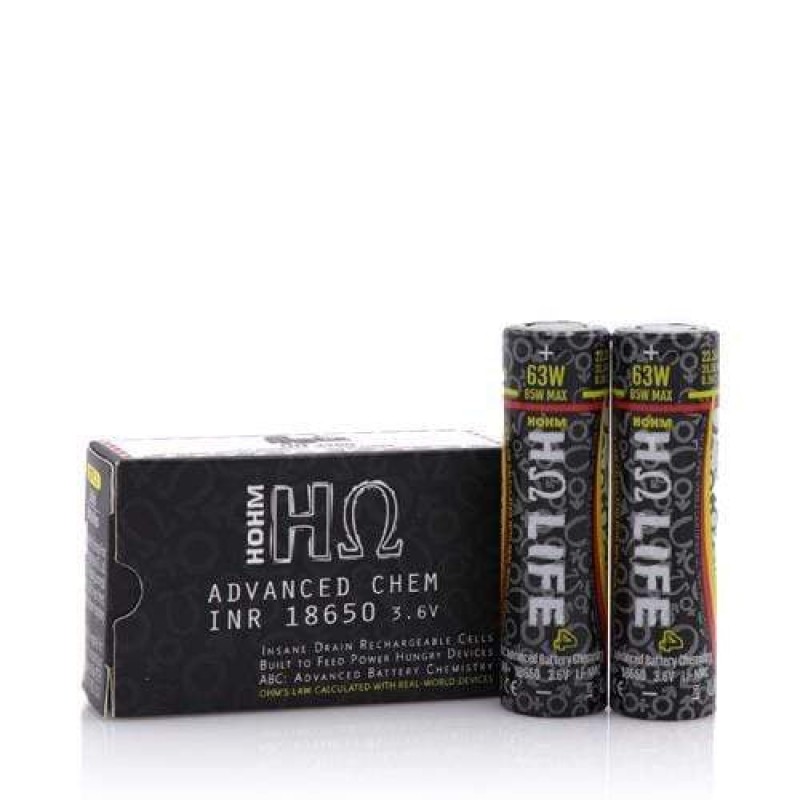 Hohm Tech Life v4 18650 Battery Dual Pack UK